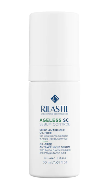 Rilastil Ageless SC Sebum Control Siero Viso Antirughe Sebonormalizzante 30 ml